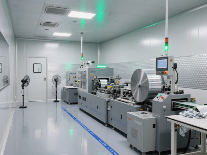 蚌埠鋰電池廠無(wú)塵車間凈化裝修工程